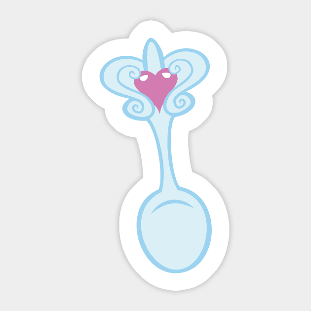 My little Pony - Silver Spoon Cutie Mark  V2 Sticker by ariados4711